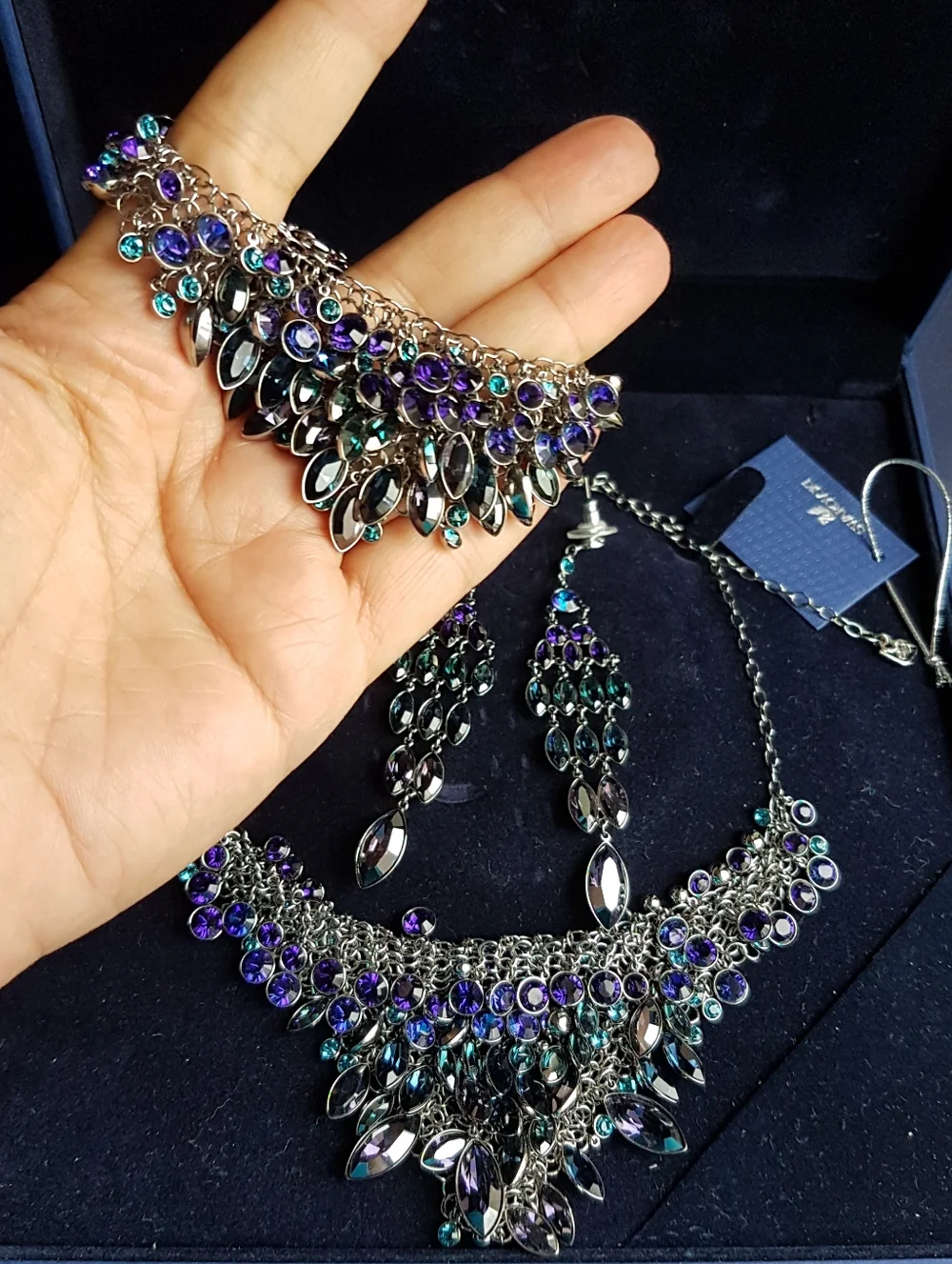 AUTHENTIC Swarovski Panache Statement Bracelet Vintage RARE - Picture 12 of 14